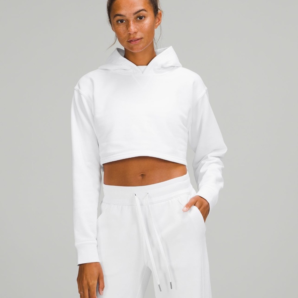 Lululemon All Yours Cropped Hoodie
